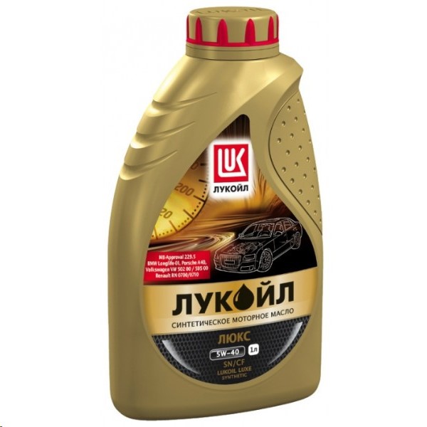 Масло мотор. ЛУКОЙЛ Люкс SN/CF 5w40 1л (синт.) Масло мотор. ЛУКОЙЛ Люкс SN/CF 5w40 1л (синт.)