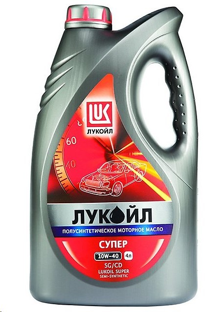 Масло мотор. ЛУКОЙЛ Супер 10w40 4л (п/с) Масло мотор. ЛУКОЙЛ Супер 10w40 4л (п/с)